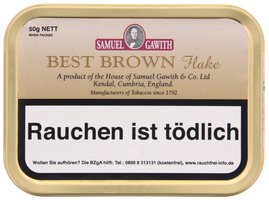 Samuel Gawith Samuel Gawith Pfeifentabak Best Brown Flake 50g